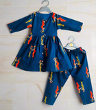 Co-ord Set Blue-S2195
