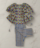 Kaftan and pant set-S1532