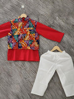 Kurta Pajama and Jacket set