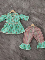 Kurti And Plazzo Set