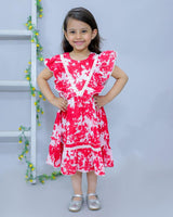 COTTON FROCK TIE AND DYE-S88