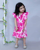 COTTON FROCK TIE AND DYE-S87