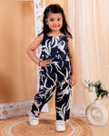 COTTON CO-ORD SET WITH ABSTRACT PRINT-S180