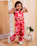 COTTON CO-ORD SET WITH ABSTRACT PRINT-S179