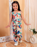 COTTON CO-ORD SET WITH ABSTRACT PRINT-S178
