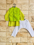 Boy kurta pajama and jacket set 🍏-S464