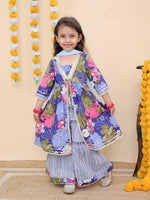 KURTI SHARARA WITH MIDDLE SLIT-S504