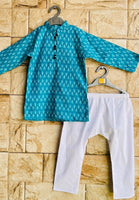 Kurta and pajama set blue