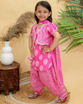 PATIALA SALWAR AND ATTACHED JACKET SET-S176