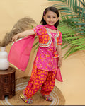 PATIALA SALWAR AND ATTACHED JACKET SET-S177