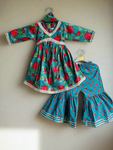 Nyra Cut Kurti Sharara And Dupatta Set-S329