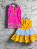 Kurti Sharara Set-S943