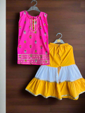 Kurti Sharara Set-S943