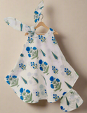 Umbrella Frock with hairband and bag-S85