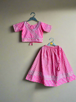 Cotton lehanga choli set-S2066