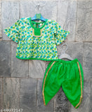 Girl dhoti green-S2233