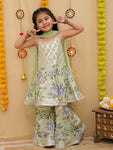 KURTI SHARARA AND DUPATTA SET