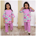 KURTI AND PAJAMA SET-S1182