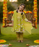 Kurti Pant And Dupatta Set-S2459