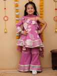 KURTI SHARARA AND DUPATTA SET-S2407