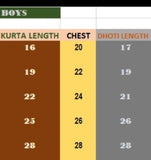 Kurta And Dhoti Set-S600