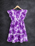 COTTON FROCK TIE AND DYE-S86