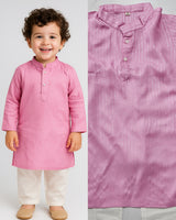 Cotton Lurex kurta and Pajama Set