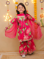 KURTI SHARARA WITH DUPATTA SET-S411