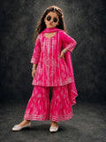 COTTON KURTI SHARARA AND DUPATTA SET-S2162
