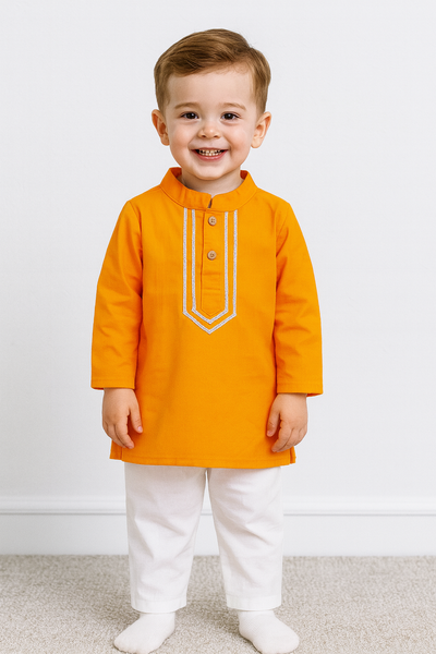 Kurta Pajama Set glace cotton-S2088