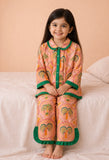 GIRL FRILL NIGHT SUIT 🧡-S1342