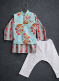Kurta Pajama And Jacket Set-S2416