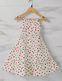 Cotton frock with elastic-S1253