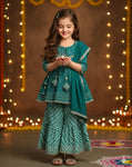 Kurti Sharara And Dupatta Set-S968