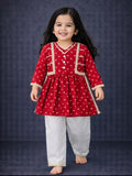 Nyra Cut Cotton kurti and pant Set-S2230
