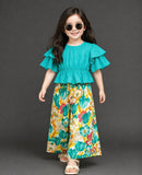 Crop Top And Plazzo Set-S2306