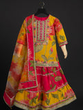 Heavy Cotton Lehanga Choli And Dupatta Set-S6000