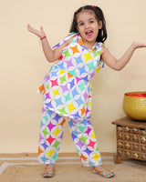 Holi Special Co-ord Set girl