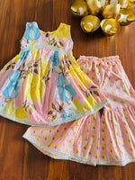 Kurti Sharara Set-S971