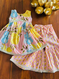 Kurti Sharara Set-S971