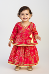 Angarakha Kurti And Skirt Set-S1032