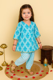 Kurti and patiala set-S2090
