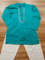 Kurta Pajama Set glace cotton-S2089