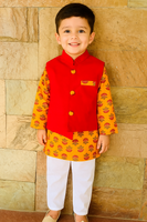 Kurta pajama and Jacket sets-S338