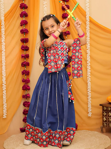 Lehanga Choli And Dupatta Set-S549