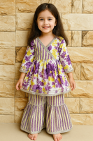 Angarakha Sharara Set 🪻-S652