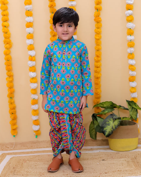 BOY DHOTI KURTA-💙S1110