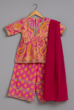KURTI PANT AND DUPATTA SET-S209