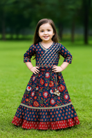 Cotton lehanga choli set 💙-S1160