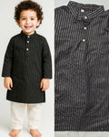 Cotton Lurex kurta and Pajama Set